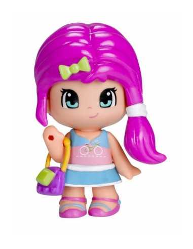 Pinypon-Bambola capelli lilla con borsetta FAM700012048/T18768 Famosa | Futurartshop.com