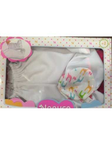 for white onesie pants set nenuco FAM700011320/T19108 Famosa | Futurartshop.com