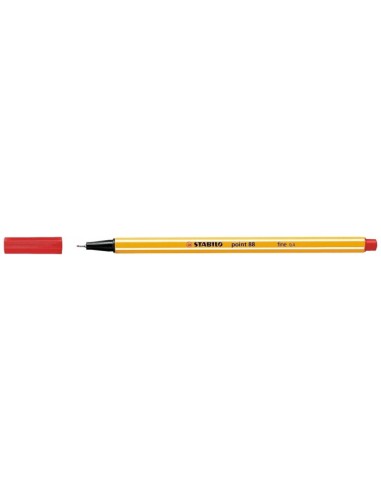 Stabilo point 88 pen Red 175526 Stabilo | Futurartshop.com