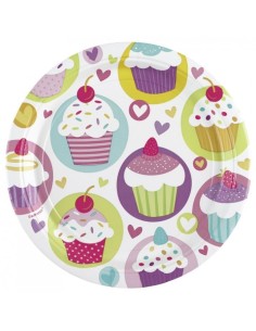 8 Pack 23 cupcake cm dishes SIAFBM997209 Anagram | Futurartshop.com