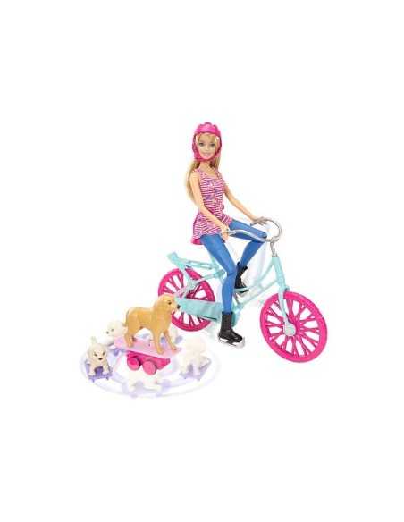 Barbie bike with her cubs MATCLD94 Mattel | Futurartshop.com