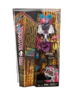 monster high boo york bambola Catty Noir  MATCJF30/CJF27 Mattel | Futurartshop.com