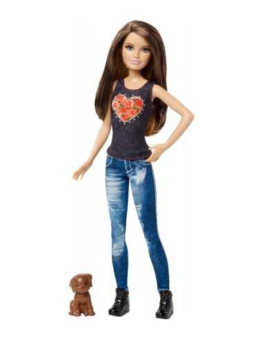 la sorellina di barbie con cucciolo marrone MATCLF96/CLF98 Mattel | Futurartshop.com