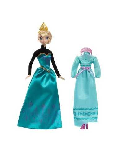 Frozen bambola Elsa e i suoi abiti MATCMM29/CMM31 Mattel | Futurartshop.com
