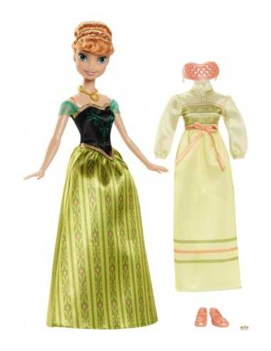 Frozen Bambola Anna e i suoi abiti MATCMM29/CMM30 Mattel | Futurartshop.com
