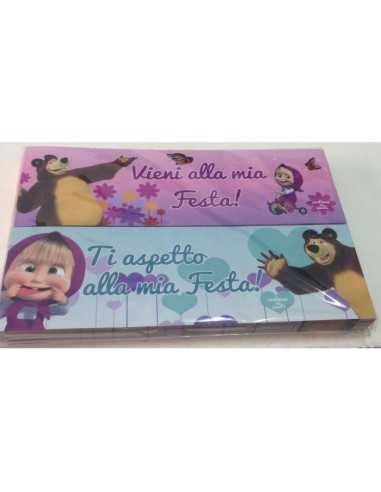 masha inviti per feste 2 modelli ACC152746 Accademia | Futurartshop.com
