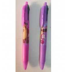 stylo avec clic 3 couleurs modèles 2 Macha et l'ours 152790/2 Accademia- Futurartshop.com
