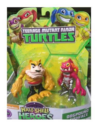 personaggi taratarughe ninja Dogpound e Fishface GIOGPZ96100/96109 Giochi Preziosi | Futurartshop.com