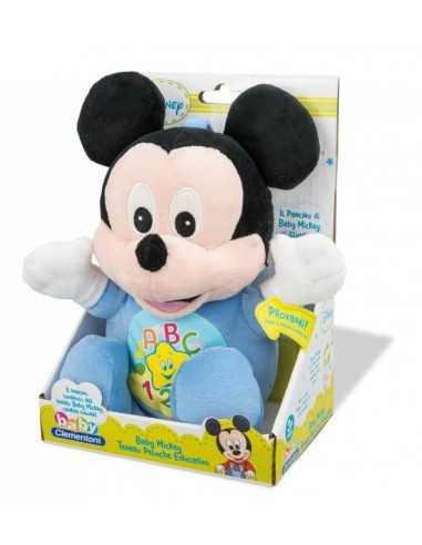 Baby peluche Topolino luminoso con suoni 2064522218488 Clementoni | Futurartshop.com
