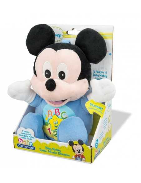 Baby peluche Topolino luminoso con suoni 2064522218488 Clementoni | Futurartshop.com