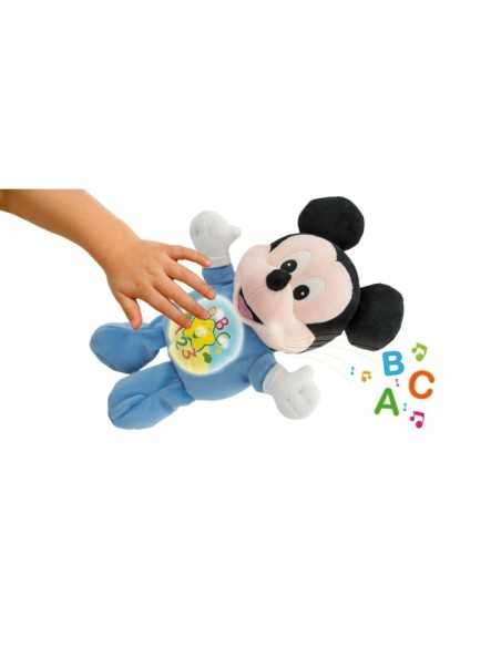 Baby peluche Topolino luminoso con suoni 2064522218488 Clementoni | Futurartshop.com