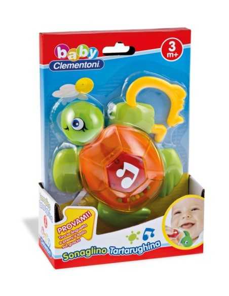 electronic rattle turtle 173171 Clementoni | Futurartshop.com