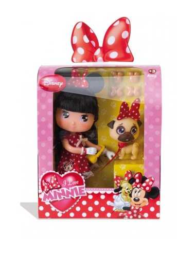 I love Minnie IML bambola e cucciolo 2287672555412 Famosa | Futurartshop.com