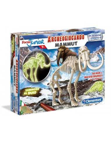 Mammoth archeogiocando Glow in The Dark CLE94056 Clementoni | Futurartshop.com