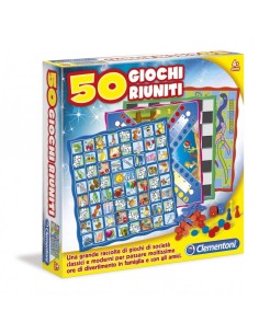 game 50 games together 2128607948438 Clementoni | Futurartshop.com