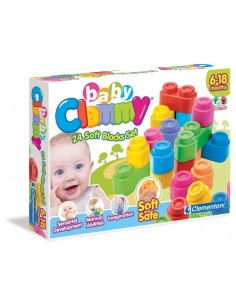 Clemmy Soft Bricks 24 Pieces 12781 Clementoni | Futurartshop.com