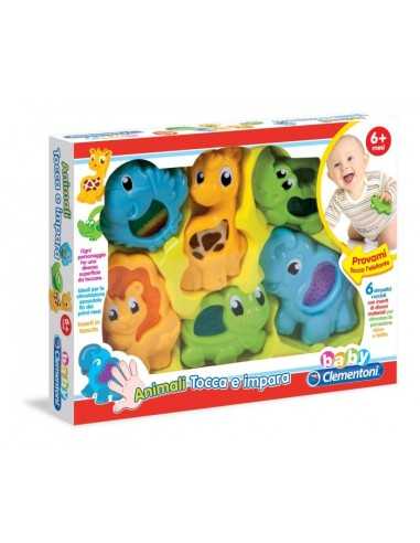 Animals touch and learn CLE14975 Clementoni | Futurartshop.com