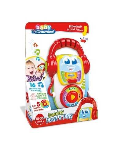 Deejay Press e Play CLE14982 Clementoni | Futurartshop.com