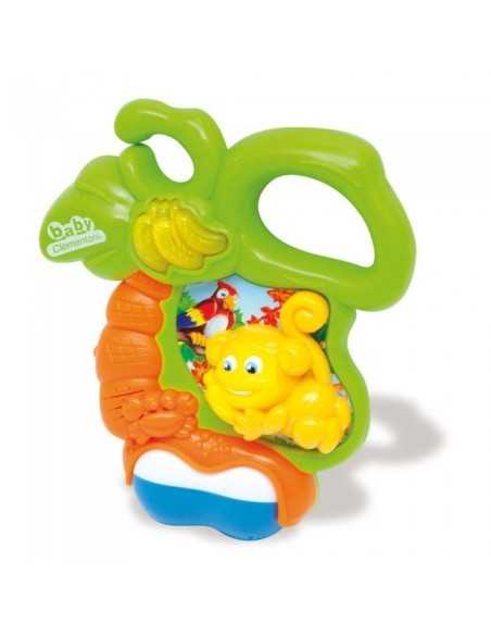 Speaker rattle Singing monkey 2281161595125 Clementoni | Futurartshop.com