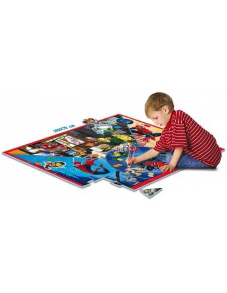 giant interactive puzzle rug spiderman ultimate CLE13276 Clementoni | Futurartshop.com
