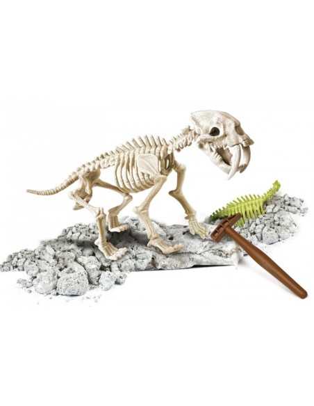 archeogiocando smilodon Glow in The Dark CLE94056/13185 Clementoni | Futurartshop.com