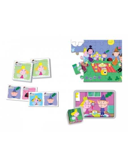Edukit 4 in 1 Ben e Holly CLE13314 Clementoni | Futurartshop.com