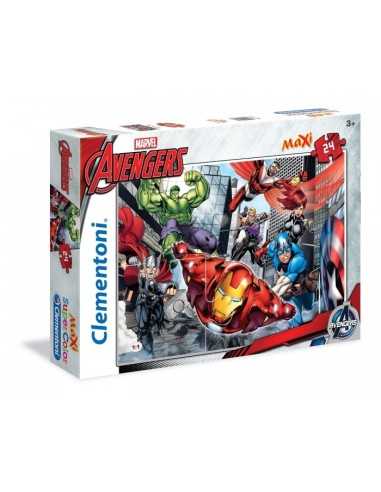 Maxi puzzle The Avengers 24 pieces CLE24036 Clementoni | Futurartshop.com