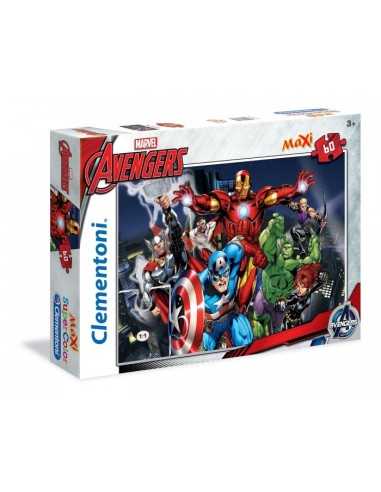 Puzzle Maxi The avengers 60 pezzi CLE26749 Clementoni | Futurartshop.com