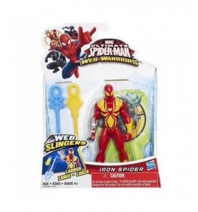 spiderman web slingers character figures Iron Spider B0571EU40/B1253 Hasbro- Futurartshop.com