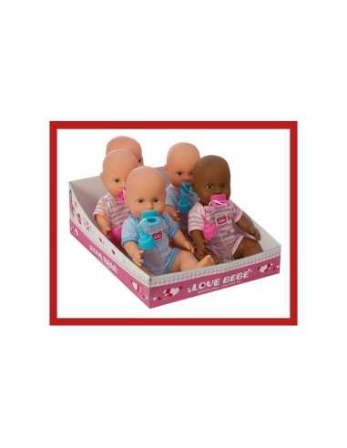 bambola love bebè beve e fa pipì 30 centimetri GIORDF50390 Giochi Preziosi | Futurartshop.com