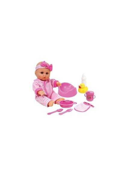 bambola 30 centimetri pappa e bagnetto Love Bebè GIORDF50804 Giochi Preziosi | Futurartshop.com
