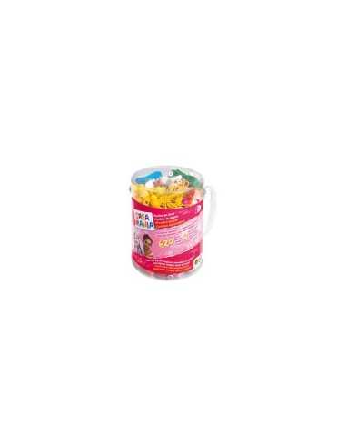 confezione crea mania perline in legno colorate GIORDF50239 Giochi Preziosi | Futurartshop.com