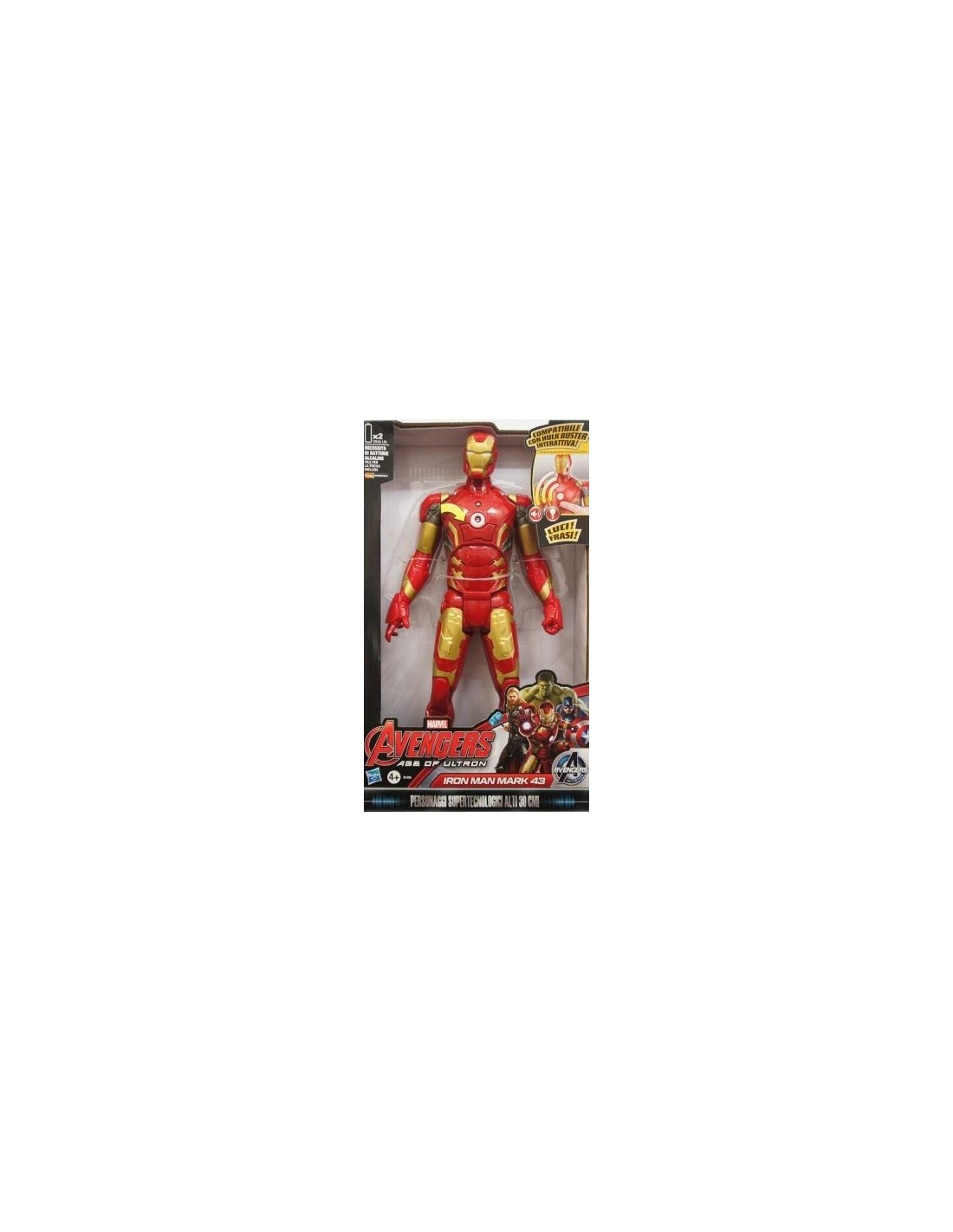 Iron man giocattolo parlante on sale