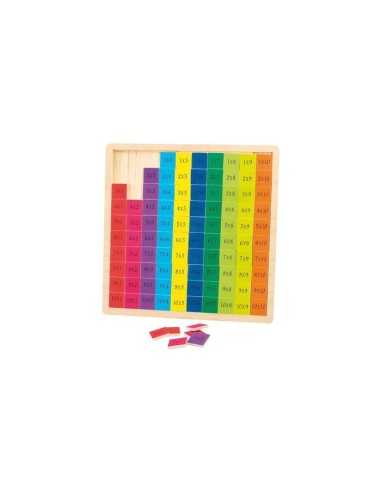 tavola moltiplicazione in legno GIORDF50477 Giochi Preziosi | Futurartshop.com