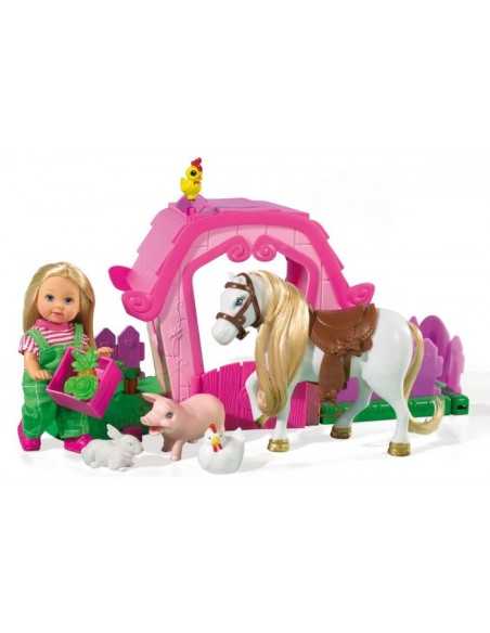 evi sweet doll farm with accessories 2120681886385 Simba Toys | Futurartshop.com