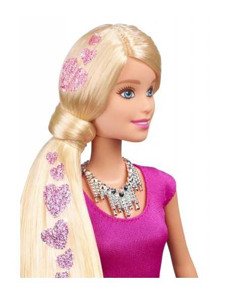bambola barbie chioma glitter MATCLG18 Mattel | Futurartshop.com