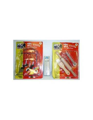 wooden and metal kitchen accessories 2 models 2157400379361 Grandi giochi | Futurartshop.com