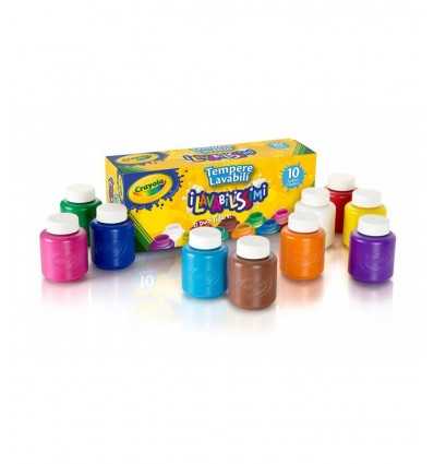10 kolorów do prania tempera 54-1205 Crayola- Futurartshop.com