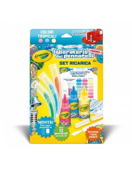 Charging Sets Of Laboratory Markers Tropical Colors CRA74-7089 Crayola | Futurartshop.com