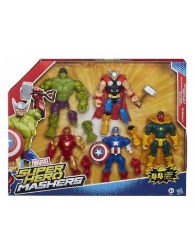 Avengers Super Hero Mashers 5 personaggi HASB1917EU40 Hasbro | Futurartshop.com