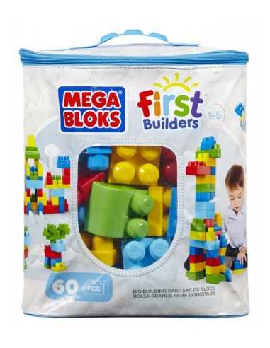 nuova sacca eco maxi mattoncini 60 pezzi blu 2073932443380 Mega Bloks | Futurartshop.com