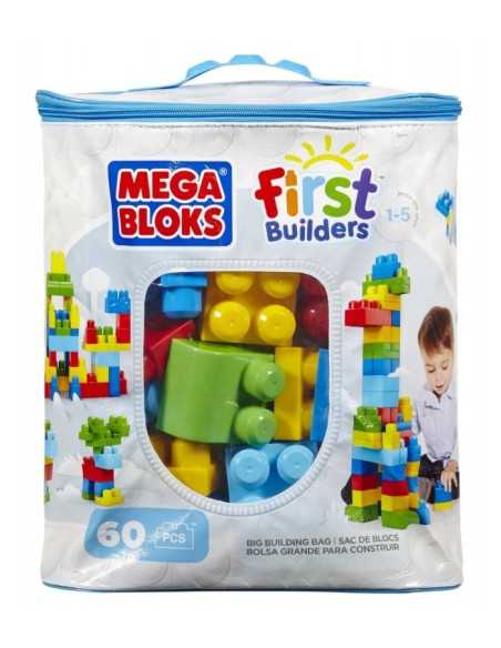 nuova sacca eco maxi mattoncini 60 pezzi blu 2073932443380 Mega Bloks | Futurartshop.com