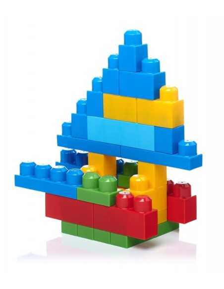 new eco bag maxi 60 piece blue bricks 2073932443380 Mega Bloks | Futurartshop.com