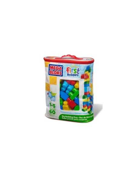 nuova sacca eco maxi mattoncini 60 pezzi blu 2073932443380 Mega Bloks | Futurartshop.com