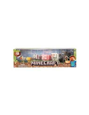 Minecraft blister 6 animals GIONCR16590 Giochi Preziosi | Futurartshop.com