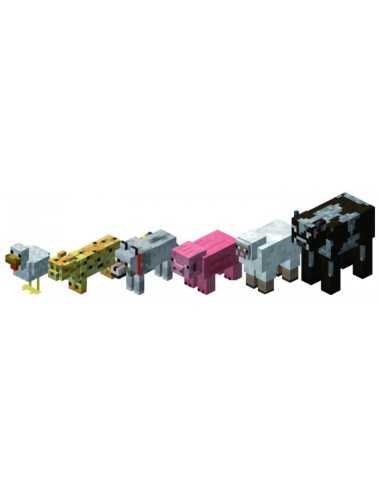 Minecraft blister 6 animals GIONCR16590 Giochi Preziosi | Futurartshop.com