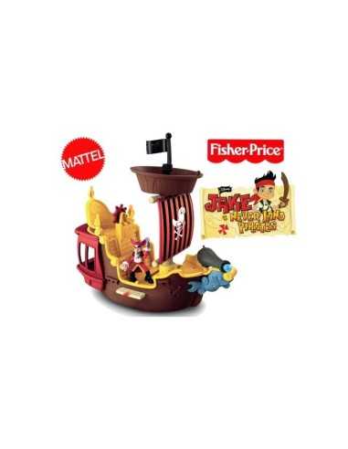 Mattel Jake Il Pirata Fisher Price Y2265 -La Nave dei Pirati Jolly Roger 2042283497519 Mattel | Futurartshop.com