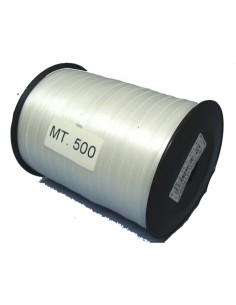 Nastrino bianco 5mm 500 metri NBP2S 036057 New Bama Party | Futurartshop.com