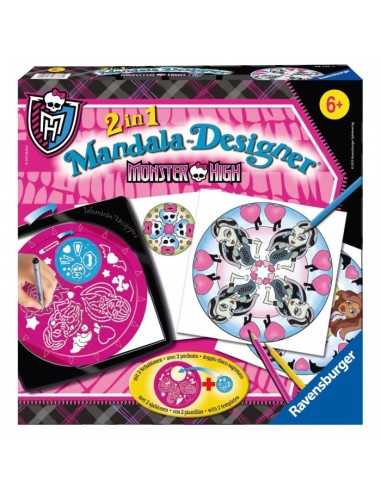 Ravensburger 29745 0 2 In 1 Mandala Designer Monster High  2134709896515 Ravensburger | Futurartshop.com