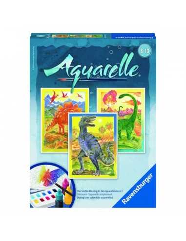 Ravensburger 29317 9 Aquarelle Midi Dinosaurs  2135079942574 Ravensburger | Futurartshop.com
